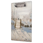 Claude Monet - The Magpie Klemmbrett (Links)