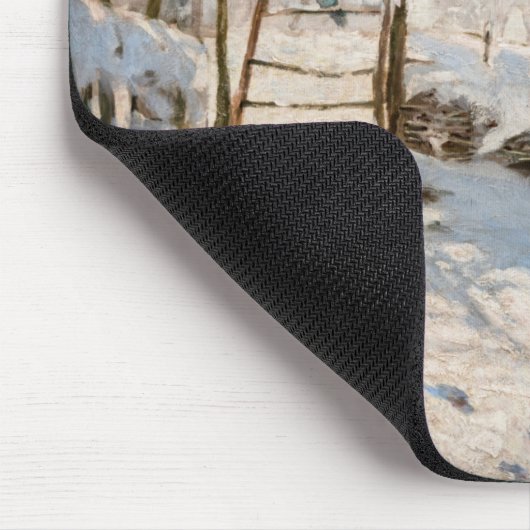 Claude Monet - The Magpie Mousepad (Ecke)