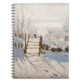 Claude Monet - The Magpie Notizblock (Vorderseite)