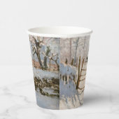 Claude Monet - The Magpie Pappbecher (Rechts)