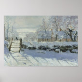 Claude Monet - The Magpie Poster (Vorne)