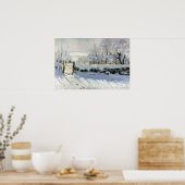 Claude Monet The Magpie Poster (Küche)