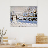 Claude Monet, The Magpie Poster (Küche)