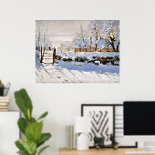Claude Monet, The Magpie Poster (Heimbüro)