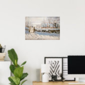 Claude Monet - The Magpie Poster (Heimbüro)