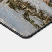 Claude Monet - The Magpie Schreibtischunterlage (Ecke)