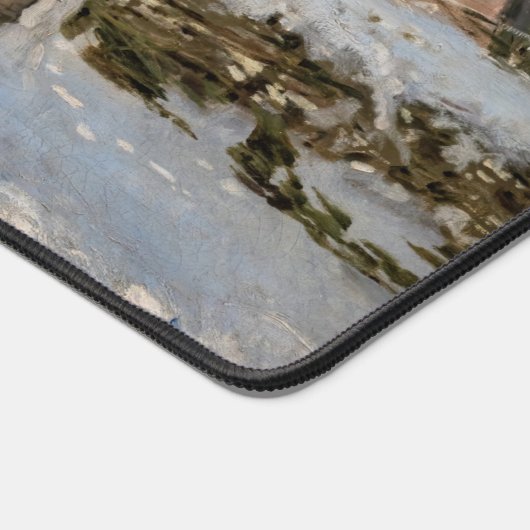 Claude Monet - The Magpie Schreibtischunterlage (Ecke)