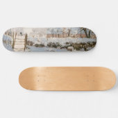 Claude Monet - The Magpie Skateboard (Horizontal)