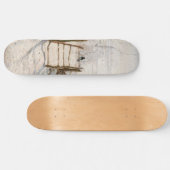 Claude Monet - The Magpie Skateboard (Horizontal)