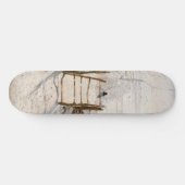 Claude Monet - The Magpie Skateboard (Horizontal)