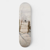 Claude Monet - The Magpie Skateboard (Vorderseite)