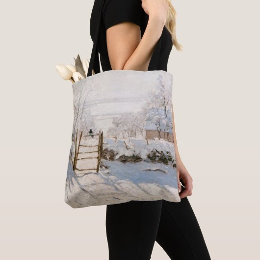 Claude Monet - The Magpie Tasche (Von Nahem)