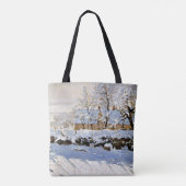 Claude Monet, The Magpie, Tasche (Rückseite)