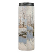 Claude Monet - The Magpie Thermosbecher (Rückseite)