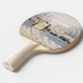 Claude Monet - The Magpie Tischtennis Schläger (Vorderseite)