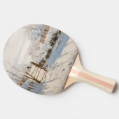 Claude Monet - The Magpie Tischtennis Schläger (Seitenansicht)