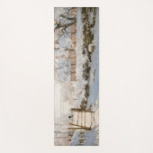 Claude Monet - The Magpie Yogamatte (Vorderseite)