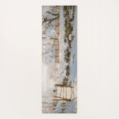 Claude Monet - The Magpie Yogamatte (Rückseite)