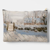 Claude Monet - The Magpie Zubehörtasche (Rückseite)