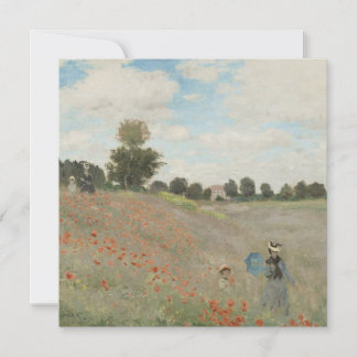 Claude Monet The Poppy Field bei Argenteuil