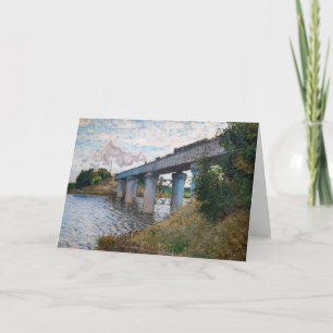 Claude Monet - The Railway Bridge at Argenteuil Karte