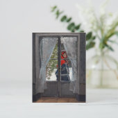 Claude Monet The Red KerChief Postkarte (Stehend Vorderseite)