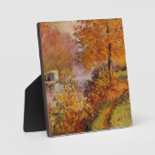 Claude Monet, The Studio Boat, Fotoplatte (Vorderseite)