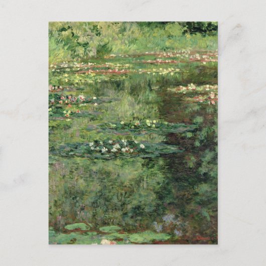 Claude Monet | The Wasserlilie Pond, 1904 Postkarte (Vorderseite)