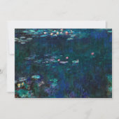 Claude Monet - The Water Lilies - grüne Reflexion (Vorderseite)
