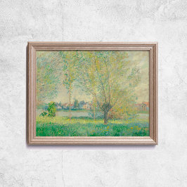Claude Monet The Willows Die alte Kunst Frankreich Poster