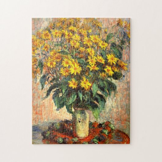 Claude Monet: Topinambur Puzzle (Vertikal)