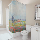 Claude Monet - Tulip Fields bei Den Haag Duschvorhang (Beispiel)