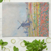 Claude Monet - Tulip Fields bei Den Haag Geschirrtuch (Gefaltet)