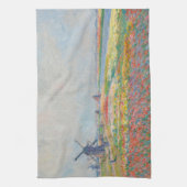 Claude Monet - Tulip Fields bei Den Haag Geschirrtuch (Vertikal)