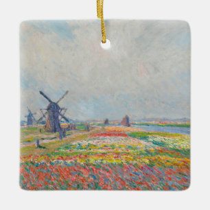 Claude Monet - Tulip Fields bei Den Haag Keramikornament