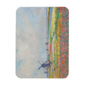 Claude Monet - Tulip Fields bei Den Haag Magnet (Vertikal)