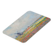 Claude Monet - Tulip Fields bei Den Haag Magnet (Linke Seite)