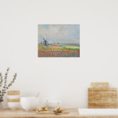 Claude Monet - Tulip Fields bei Den Haag Poster (Küche)