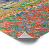 Claude Monet - Tulip Fields bei Den Haag Poster (Ecke)