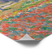 Claude Monet - Tulip Fields bei Den Haag Poster (Ecke)