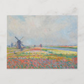 Claude Monet - Tulip Fields bei Den Haag Postkarte (Vorderseite)