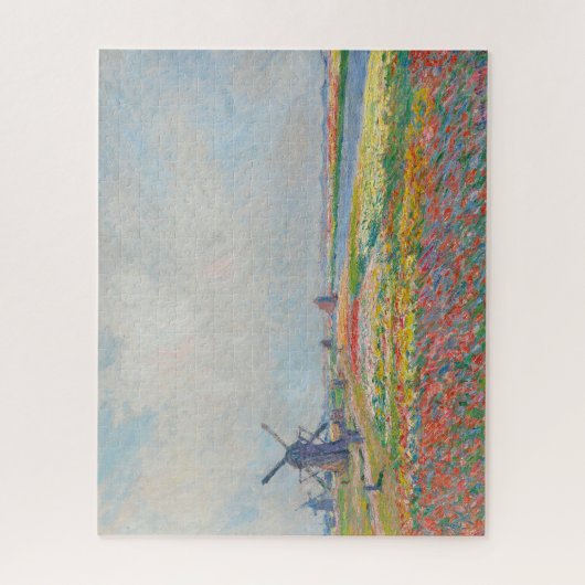 Claude Monet - Tulip Fields bei Den Haag Puzzle (Vertikal)