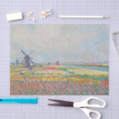 Claude Monet - Tulip Fields bei Den Haag Seidenpapier (Handwerk)
