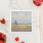 Claude Monet - Tulip Fields bei Den Haag Serviette (Beispiel)