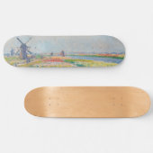 Claude Monet - Tulip Fields bei Den Haag Skateboard (Horizontal)