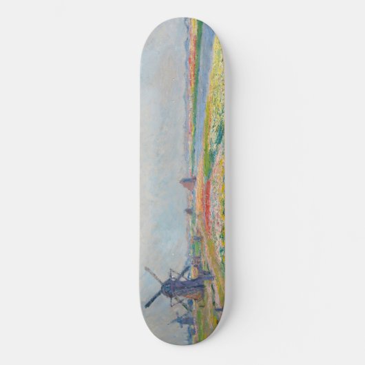 Claude Monet - Tulip Fields bei Den Haag Skateboard (Vorderseite)