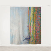 Claude Monet - Tulip Fields bei Den Haag Wandteppich (Vorderseite)