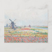 Claude Monet Tulip Fields Den Haag Impressionist Postkarte (Vorderseite)