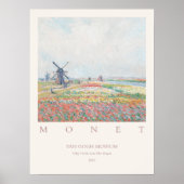 Claude Monet Tulip Fields Haag 1886 Poster (Vorne)