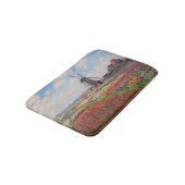 Claude Monet - Tulpenfeld in Holland Badematte (Schrägansicht)